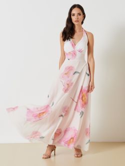 Georgette Dress with Bow  Rinascimento