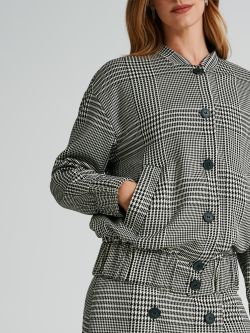 Giubottino bomber Pied de poule  Rinascimento