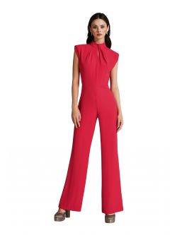 Jumpsuit with padded shoulders   Rinascimento