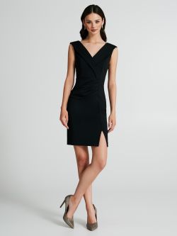 Sheath dress with lapels  Rinascimento