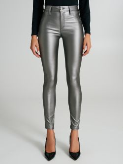 Faux leather skinny trousers  Rinascimento