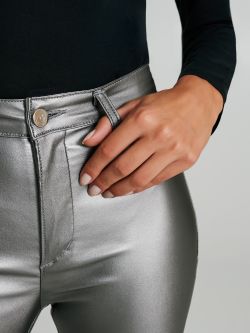 Faux leather skinny trousers  Rinascimento