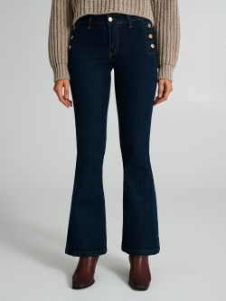 Jeans a zampa 6 bottoni  Rinascimento