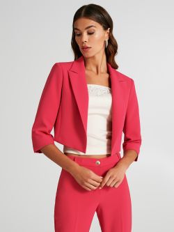 Cropped jacket in technical fabric  Rinascimento
