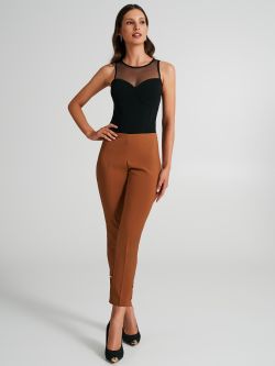 Slim Fit Hose aus technischem Gewebe  Rinascimento