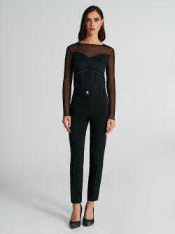 Pantaloni Slim Fit in Tessuto Tecnico  Rinascimento