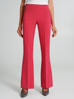 Mid-flared trousers in technical fabric  Rinascimento