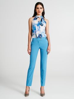 Pantaloni slim in tessuto tecnico  Rinascimento