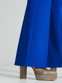 Palazzo trousers in flowy fabric  Rinascimento