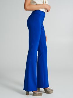 Palazzo trousers in flowy fabric  Rinascimento