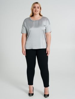 Blusa Curvy con profilo lurex  Rinascimento