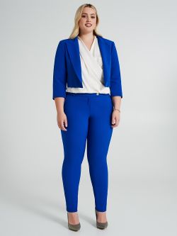 Veste courte curvy en tissu technique  Rinascimento
