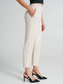 Trousers with 6 buttons in technical fabric   Rinascimento