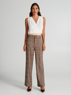 Pantaloni dritti a quadri  Rinascimento