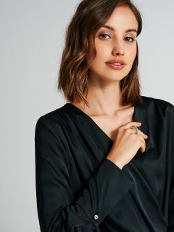 Blouse boxy en satin   Rinascimento