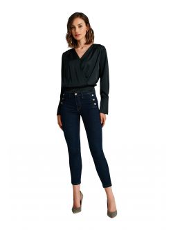 Blouse boxy en satin   Rinascimento