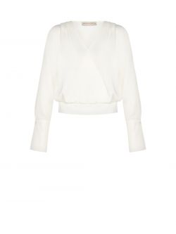 Boxy satin blouse   Rinascimento