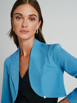 Technical fabric open shrug   Rinascimento