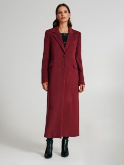 Cappotto lungo in velour  Rinascimento