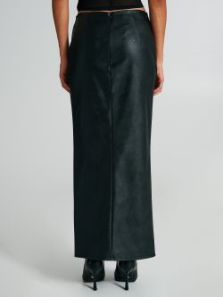 Faux leather longuette skirt  Rinascimento