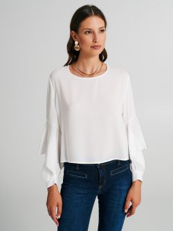 Blusa con maniche cut-out  Rinascimento
