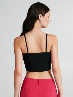 Top Bustier con inserti in pizzo  Rinascimento