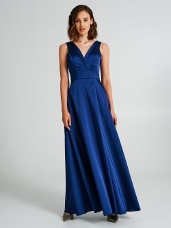 Robe longue en satin  Rinascimento