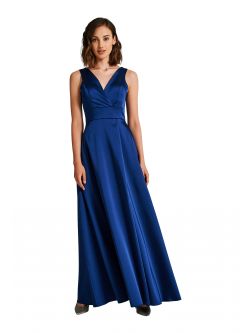 Robe longue en satin  Rinascimento