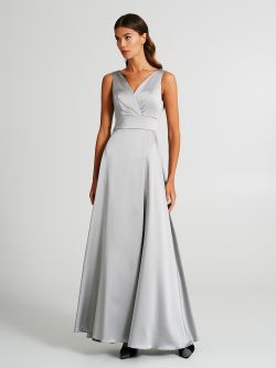 Long satin dress   Rinascimento