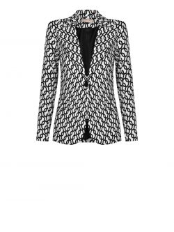Veste à un bouton à motif géométrique   Rinascimento
