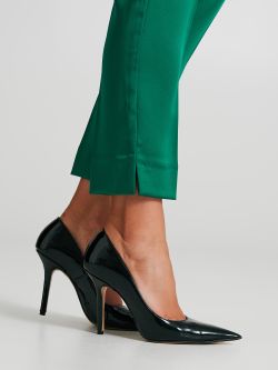 Skinny trousers in satin   Rinascimento
