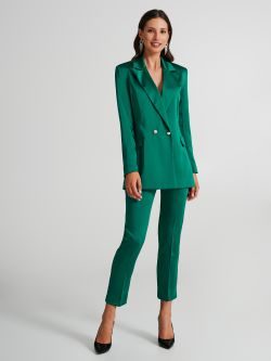 Skinny trousers in satin   Rinascimento