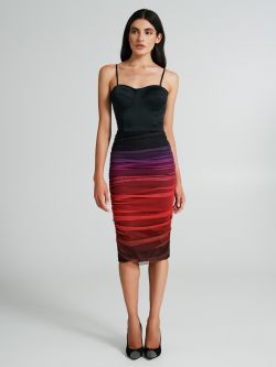 Multicolour midi skirt  Rinascimento