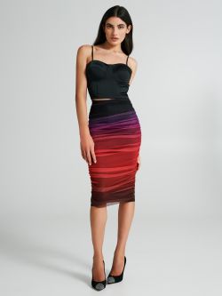 Multicolour midi skirt  Rinascimento