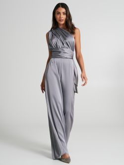 Jumpsuit with multi-purpose drapes.   Rinascimento