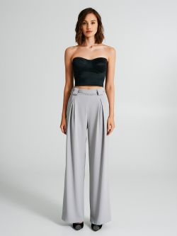 Pantaloni in cady con cintura  Rinascimento