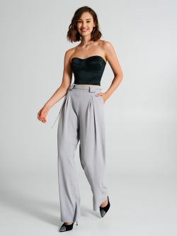 Pantaloni in cady con cintura  Rinascimento