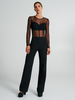 Jumpsuit with lace bodice  Rinascimento