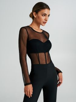 Jumpsuit with lace bodice  Rinascimento