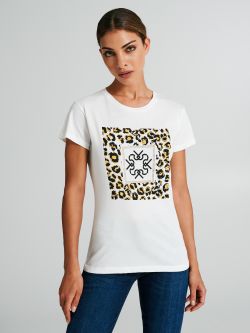 T-shirt imprimé animalier  Rinascimento