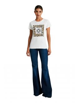 T-shirt imprimé animalier  Rinascimento