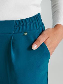 Joggers with smock stitch  Rinascimento