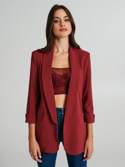 Offene Jacke aus technischem Gewebe  Rinascimento