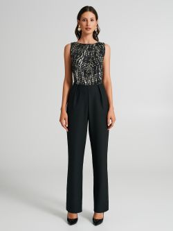 Tuta con corpetto in paillettes   Rinascimento