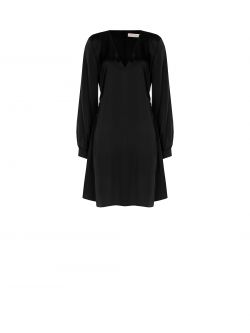 A-line satin dress   Rinascimento