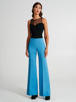 Bodysuit with tulle insert  Rinascimento