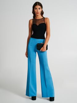 Bodysuit with tulle insert  Rinascimento