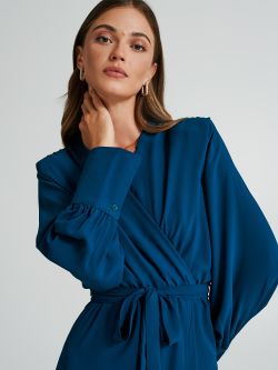 Knee-length dress with tassels  Rinascimento