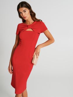 Robe fourreau effet nœud  Rinascimento