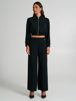 Pantaloni in tessuto tecnico con piega  Rinascimento